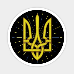 Emblem of Ukraine. Magnet